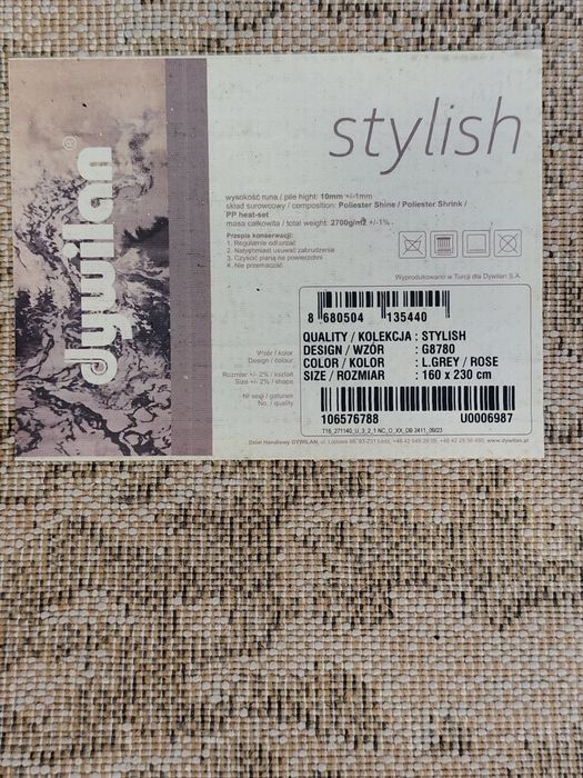 Dywan -Dywilan , Stylish 160/230