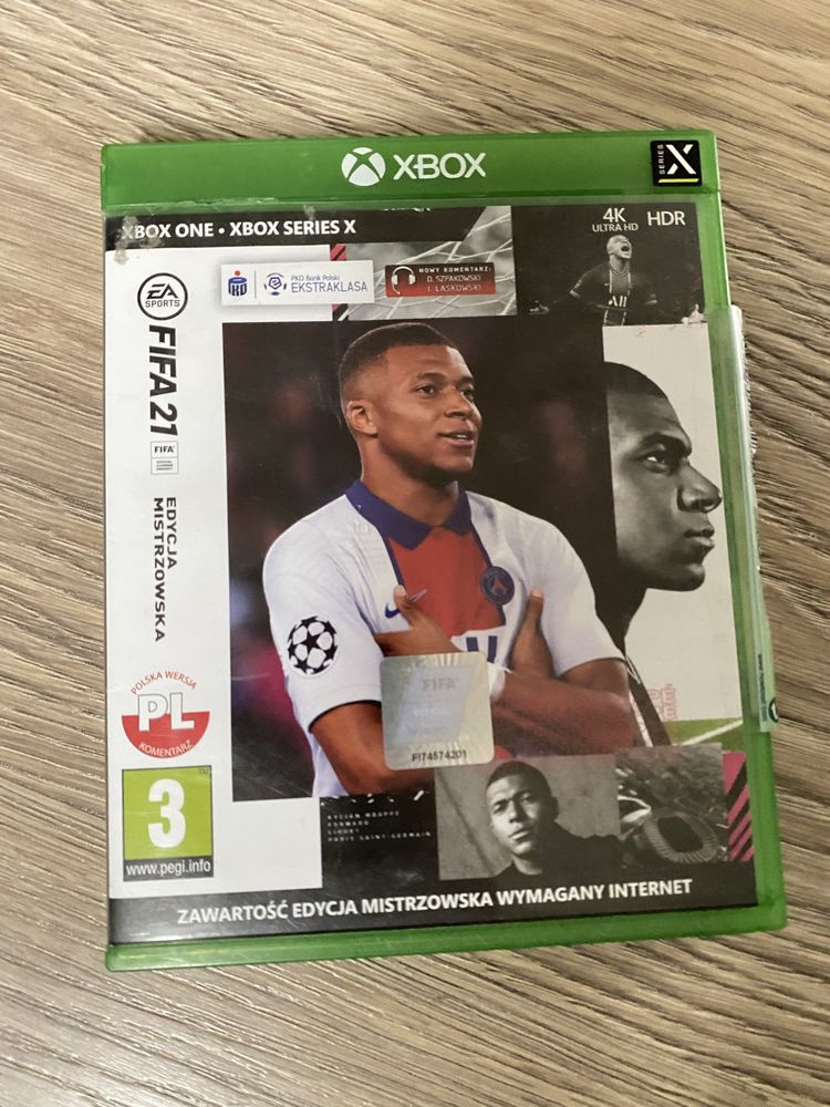 Gra xbox one fifa 21