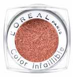 Loreal L'Oreal Infallible cień 405 Pink Sapphire rose gold pigment