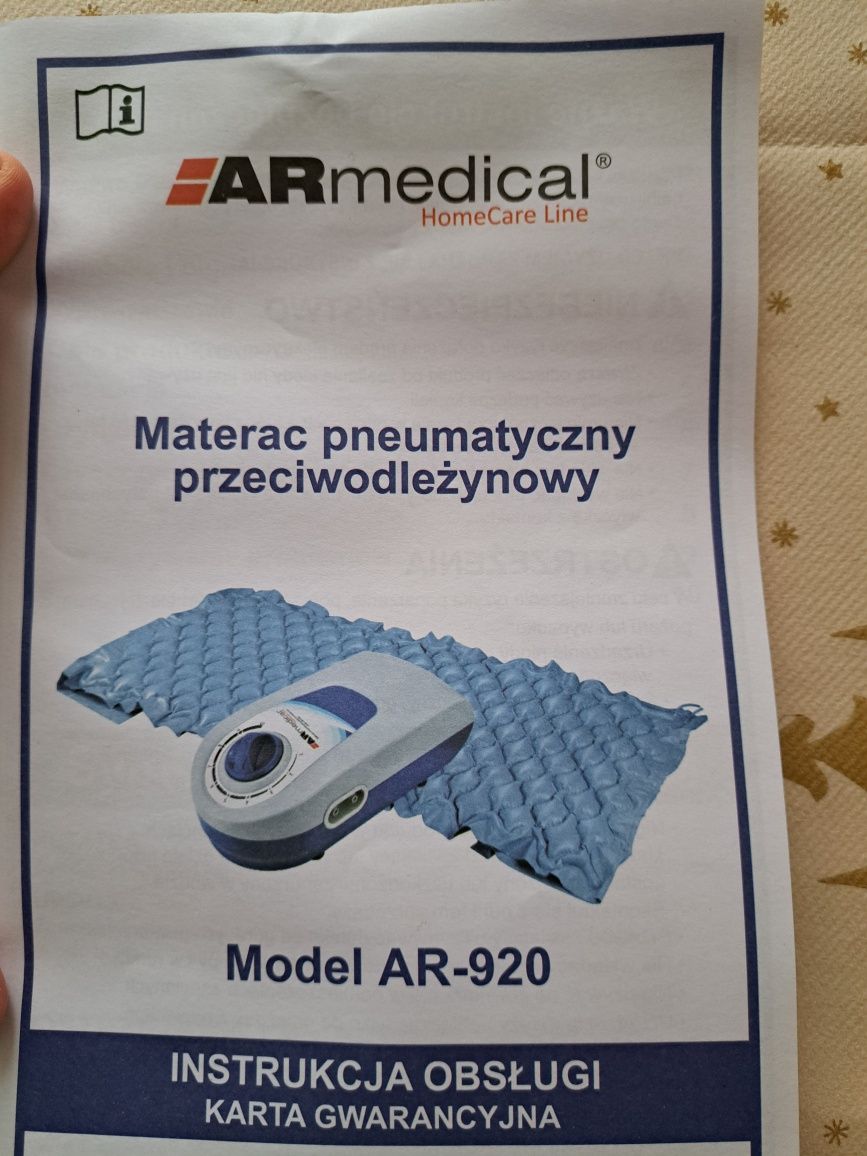 Materac przeciwodleżynowy