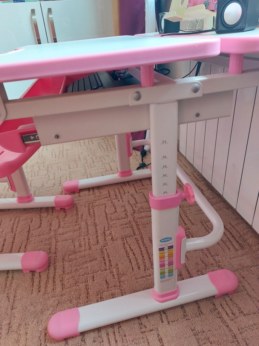 Продам комплект мебели школьный 2 элемента Cubby Botero Pink