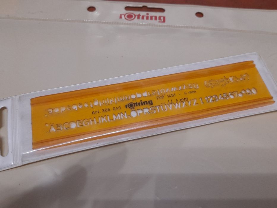 Estojo de desenho técnico Rotring