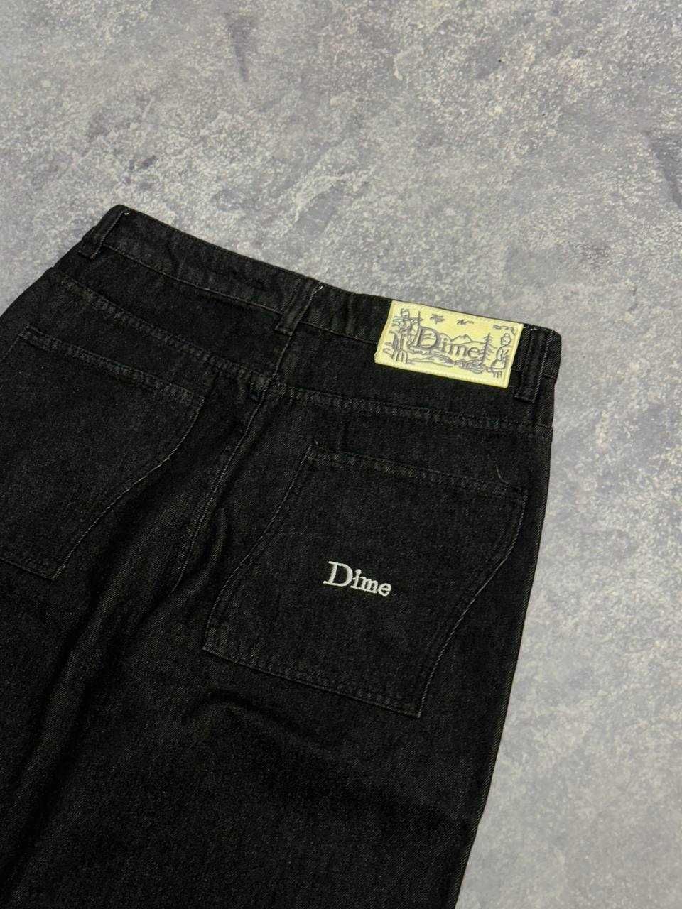 Dime baggy jeans sk8 чорні джинси black джинсы дайм широкие С М Л ХЛ.