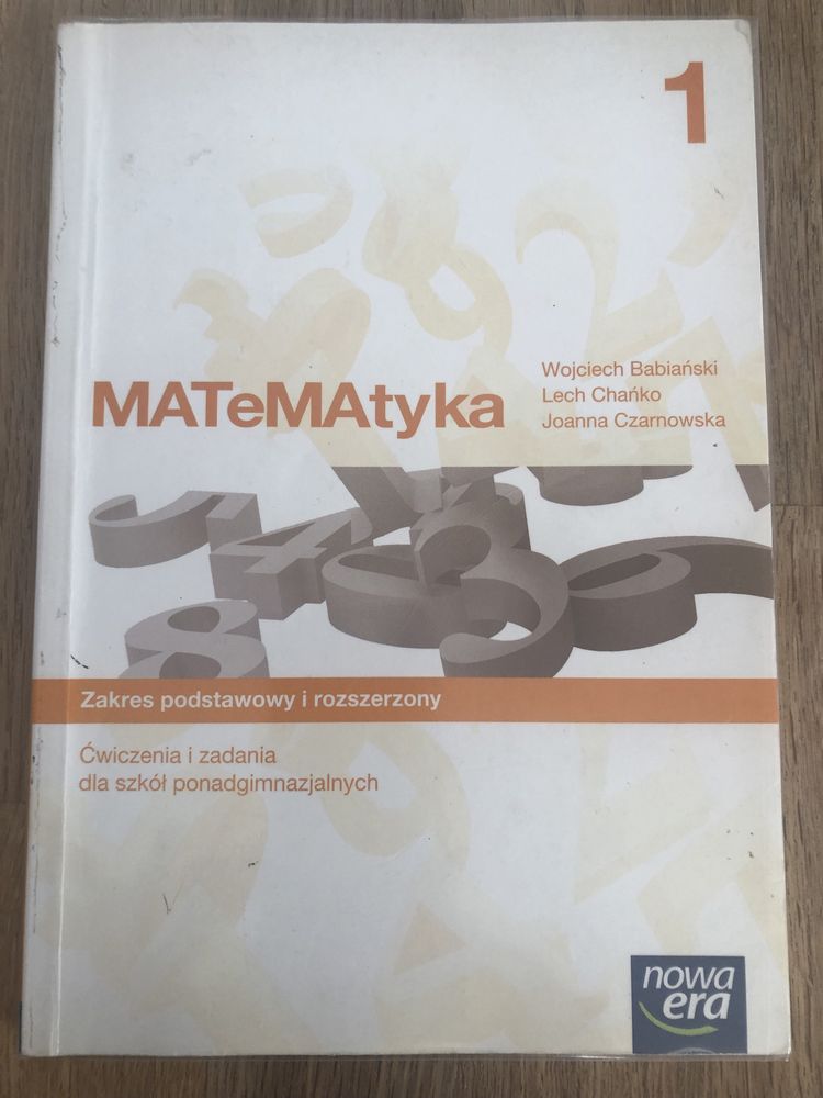 Matematyka 1 - zakres podstawowy i rozszerzony