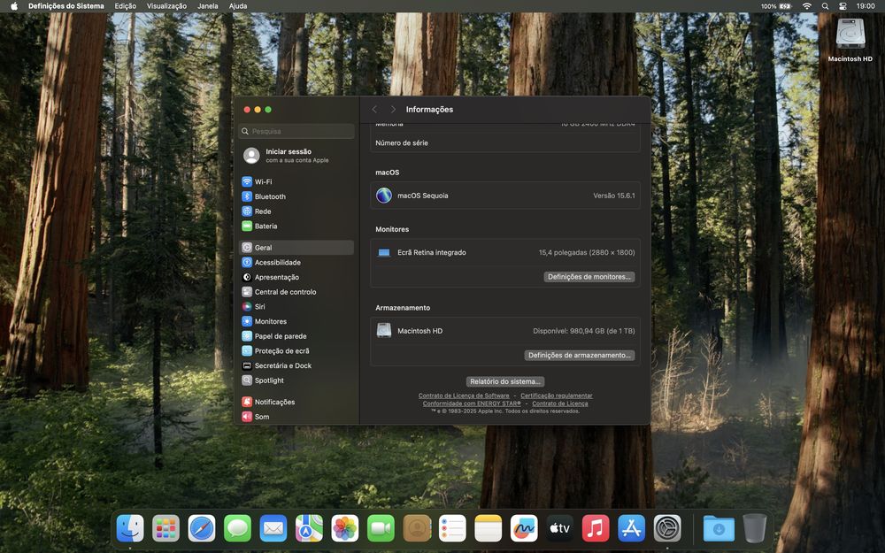 MacBook Pro 15" 2018 i7 16GB 1TB