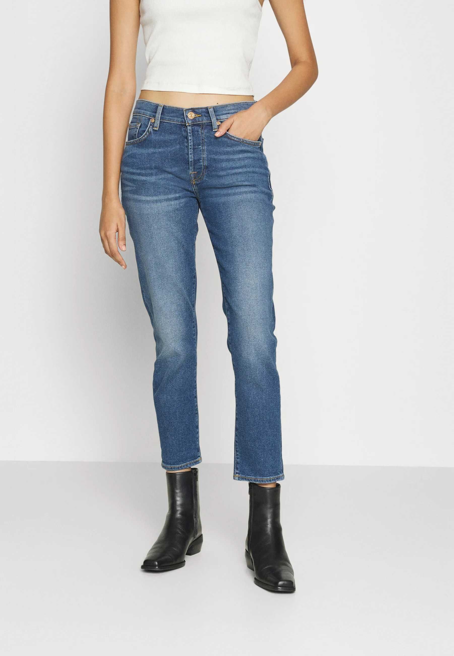 Джинсы 7 For All Mankind Josefina Luxvintage Blueprint JSWJ1200XB