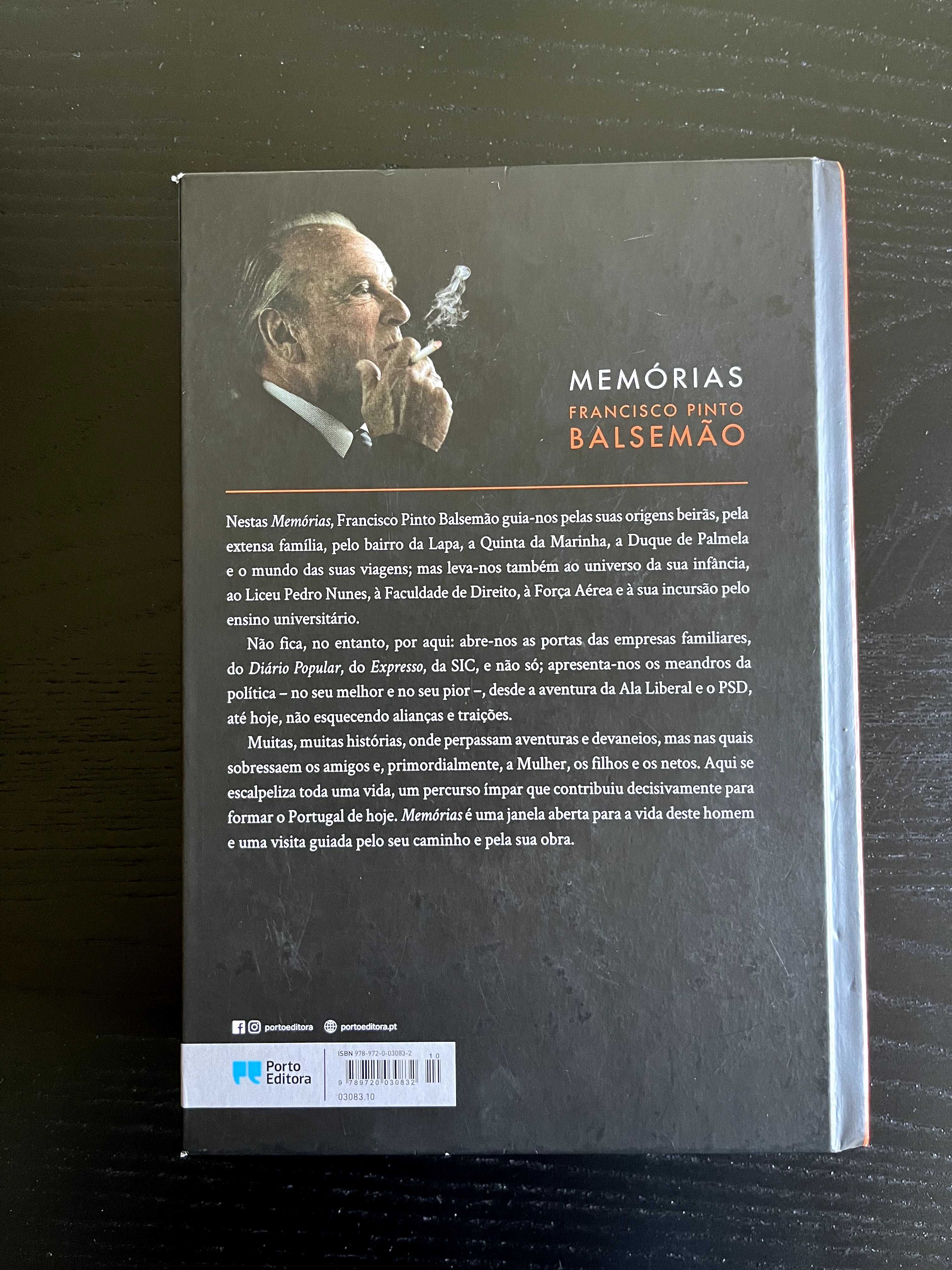 Memórias - Francisco Pinto Balsemão