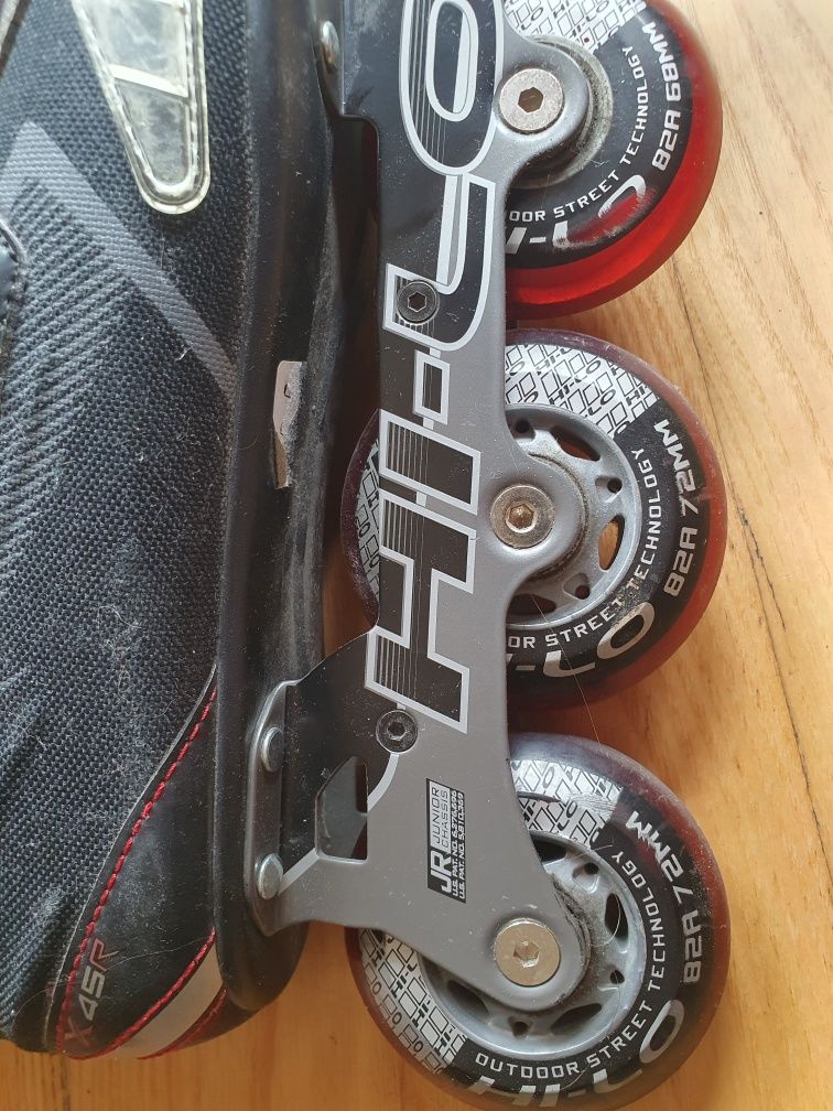 Bauer Vapor X45r 5R 38.5 wkladka 243mm Rolki Hokejowe Inline