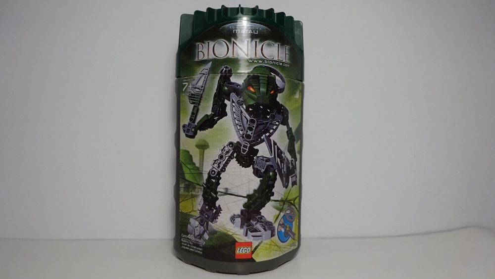 BIONICLE LEGO 8740 PUDEŁKO instrukcja Toa Hordika MATAU figurka rycerz