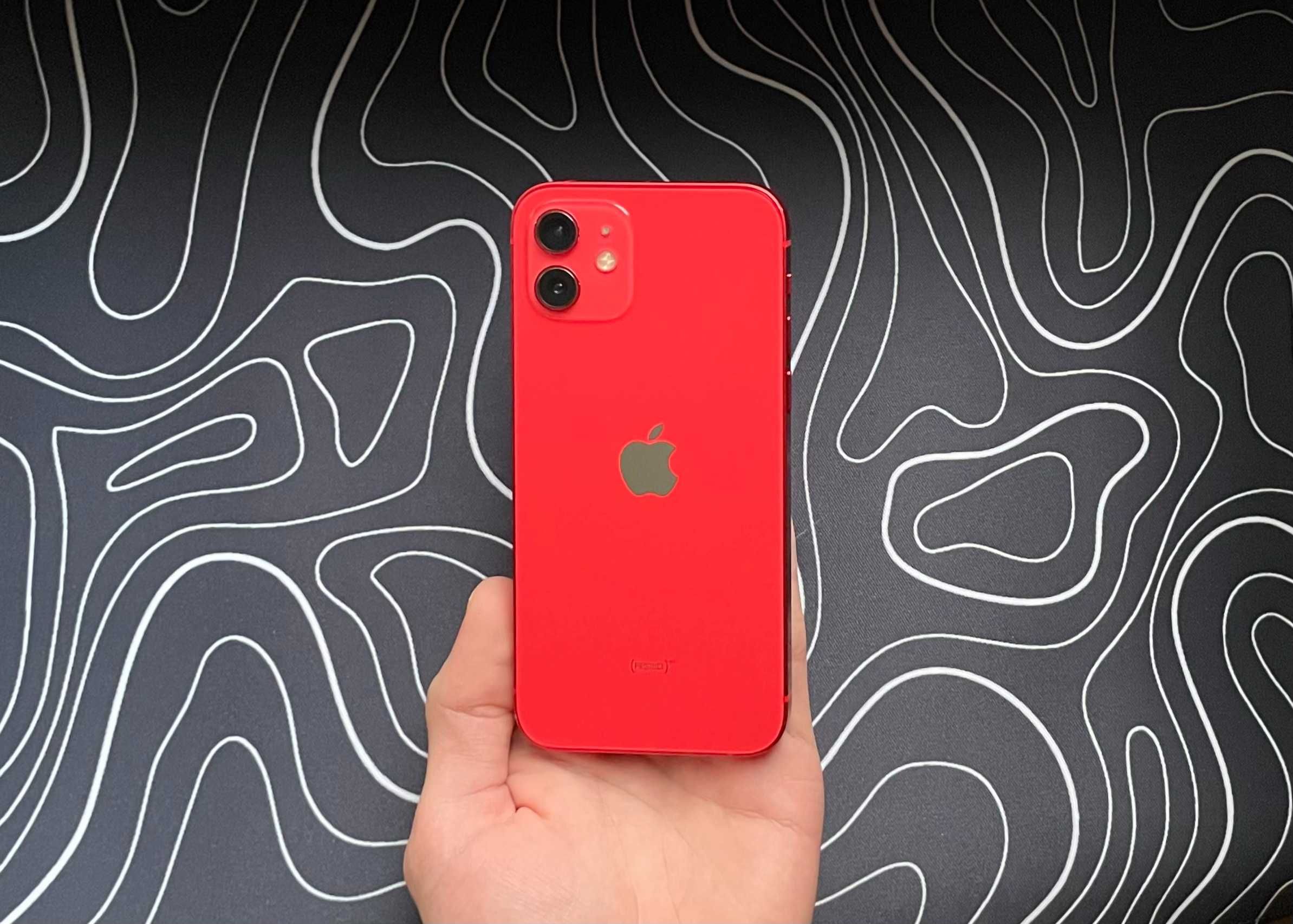 Почти идеальный - iPhone 12 - 64 гб - 90% АКБ - NEVERLOCK - RED
