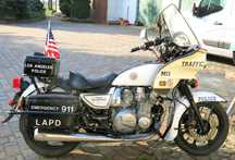 Kawasaki KZ1000P policyjne z Los Angeles