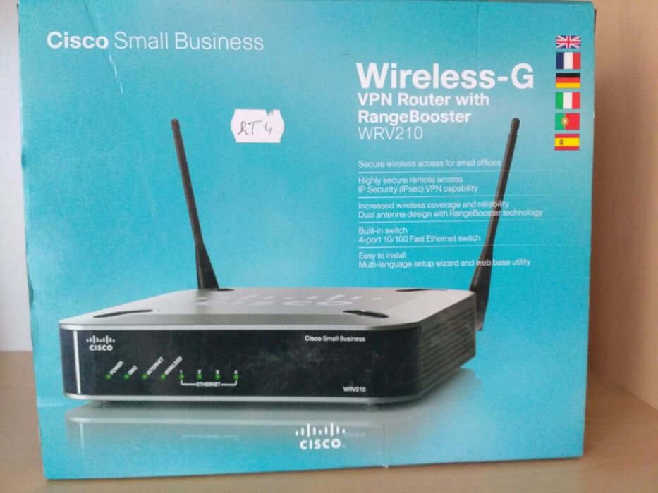 Router Cisco WRV210/200/ Switch D-Link DES-1008D/Router CISCO Linksys