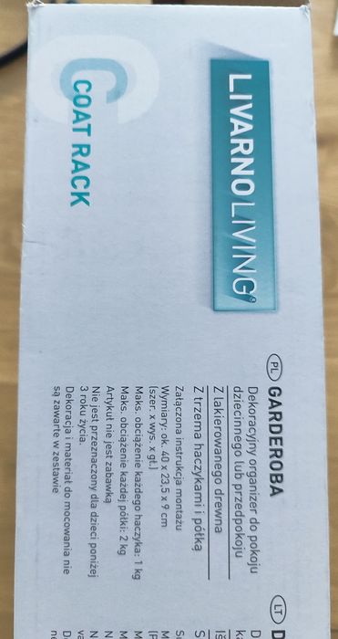 Wieszak do pokoju dziecięcego