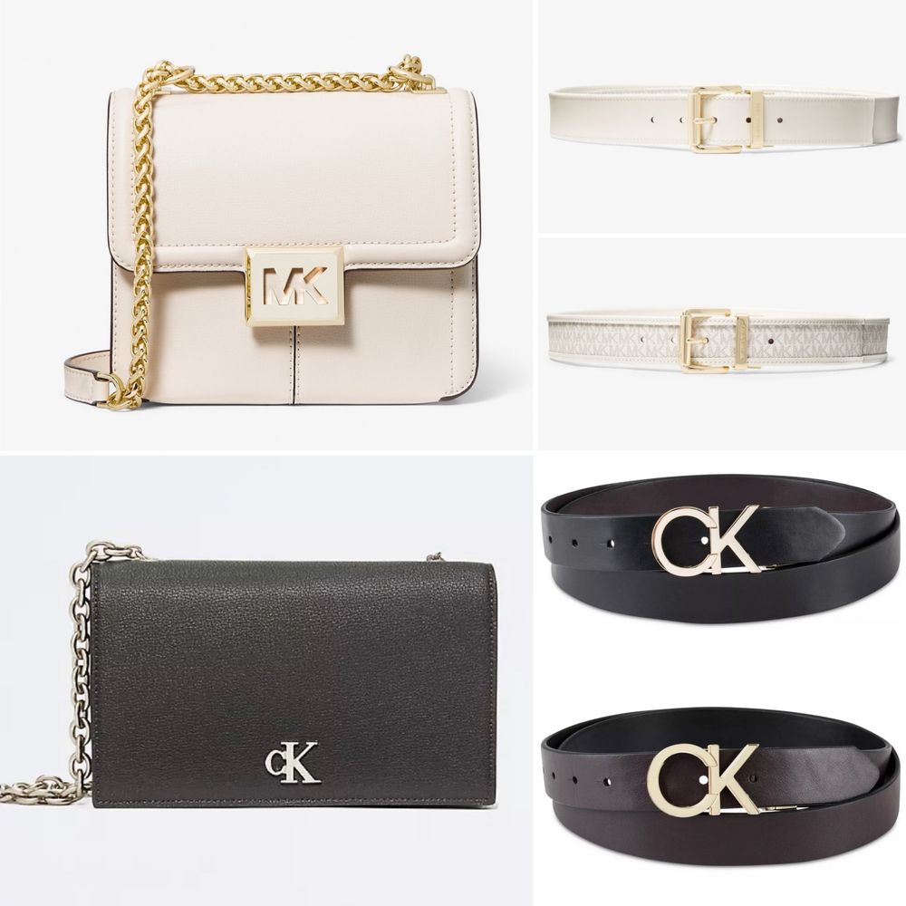 Сумка Michael Kors Calvin Klein шкіра кожа