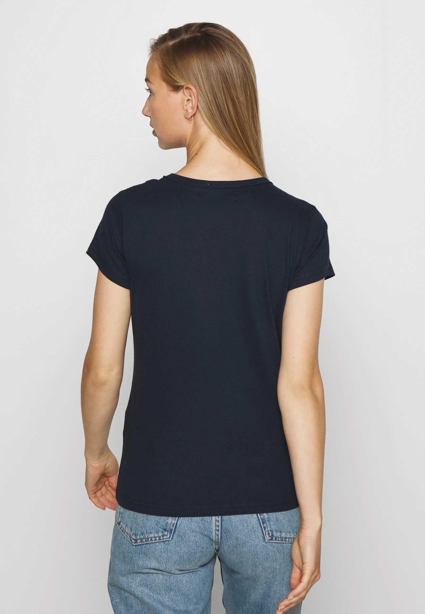 Oryginalny granatowy T-shirt koszulka Abercrombie&Fitch sklep109zł