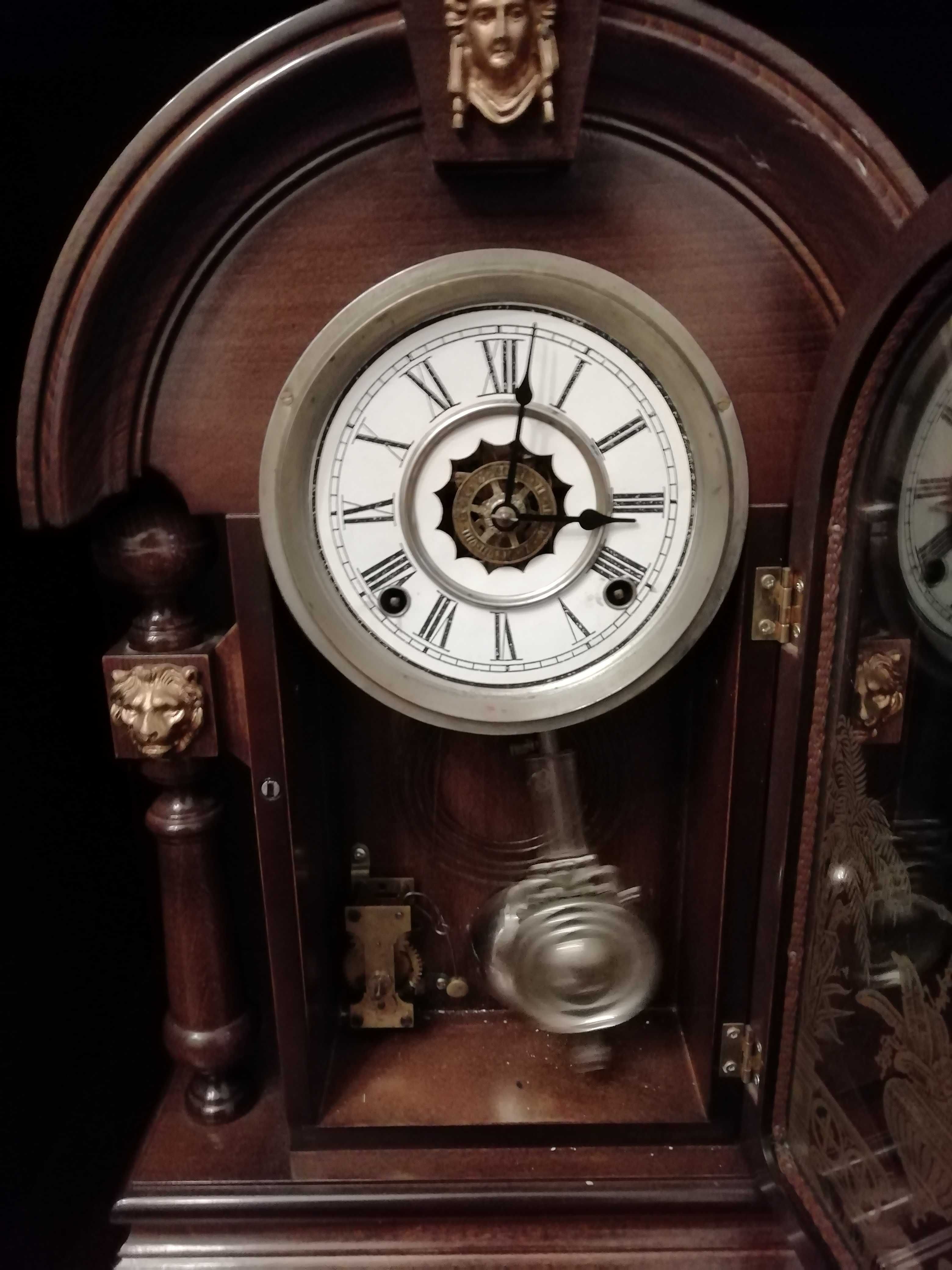 Relógio de mesa ou parede, ao estilo império - Reguladora
