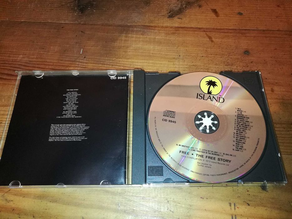 FREE  - The Free Story (EDIÇÃO UK - 1989) CD