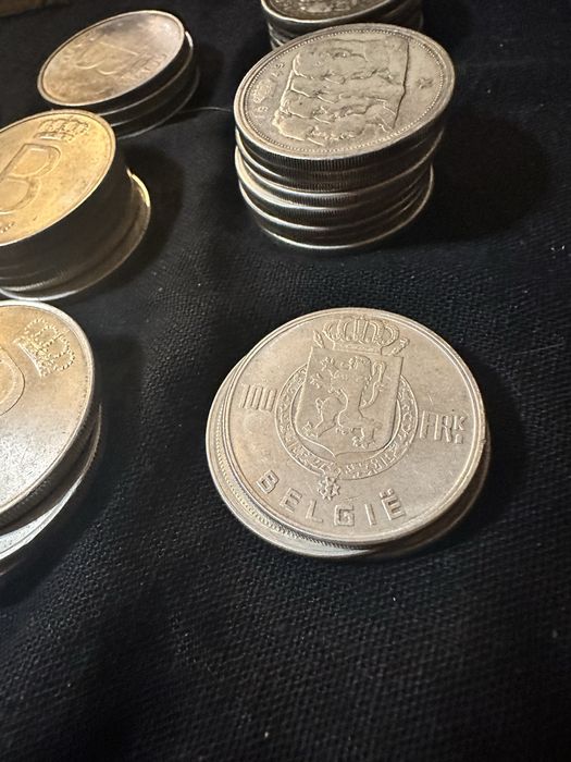 Srebrna Moneta 10 Franków Belgijskich (1951) w cenie kruszcu