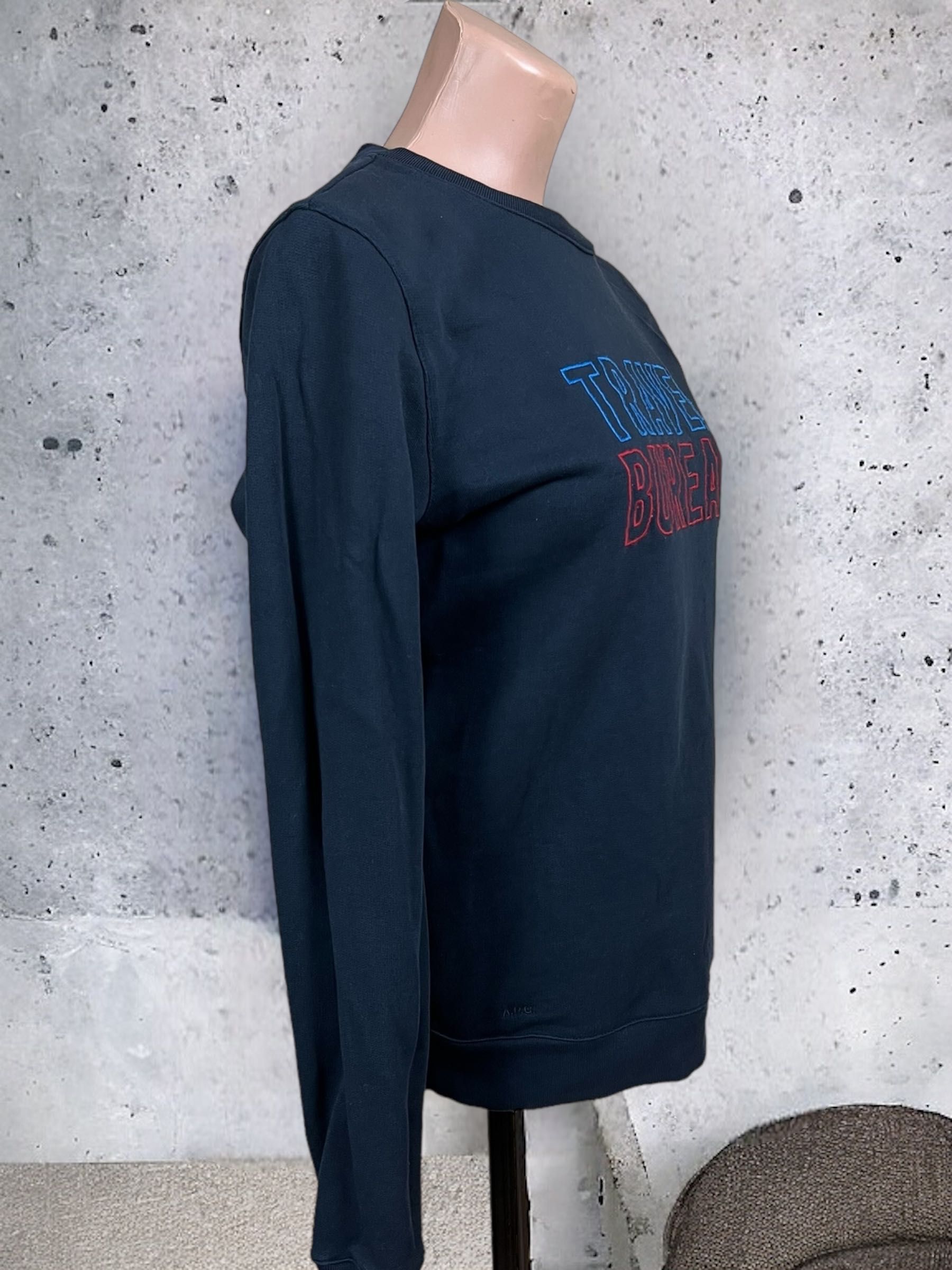 A.P.C. roz. S damska granatowa bluza