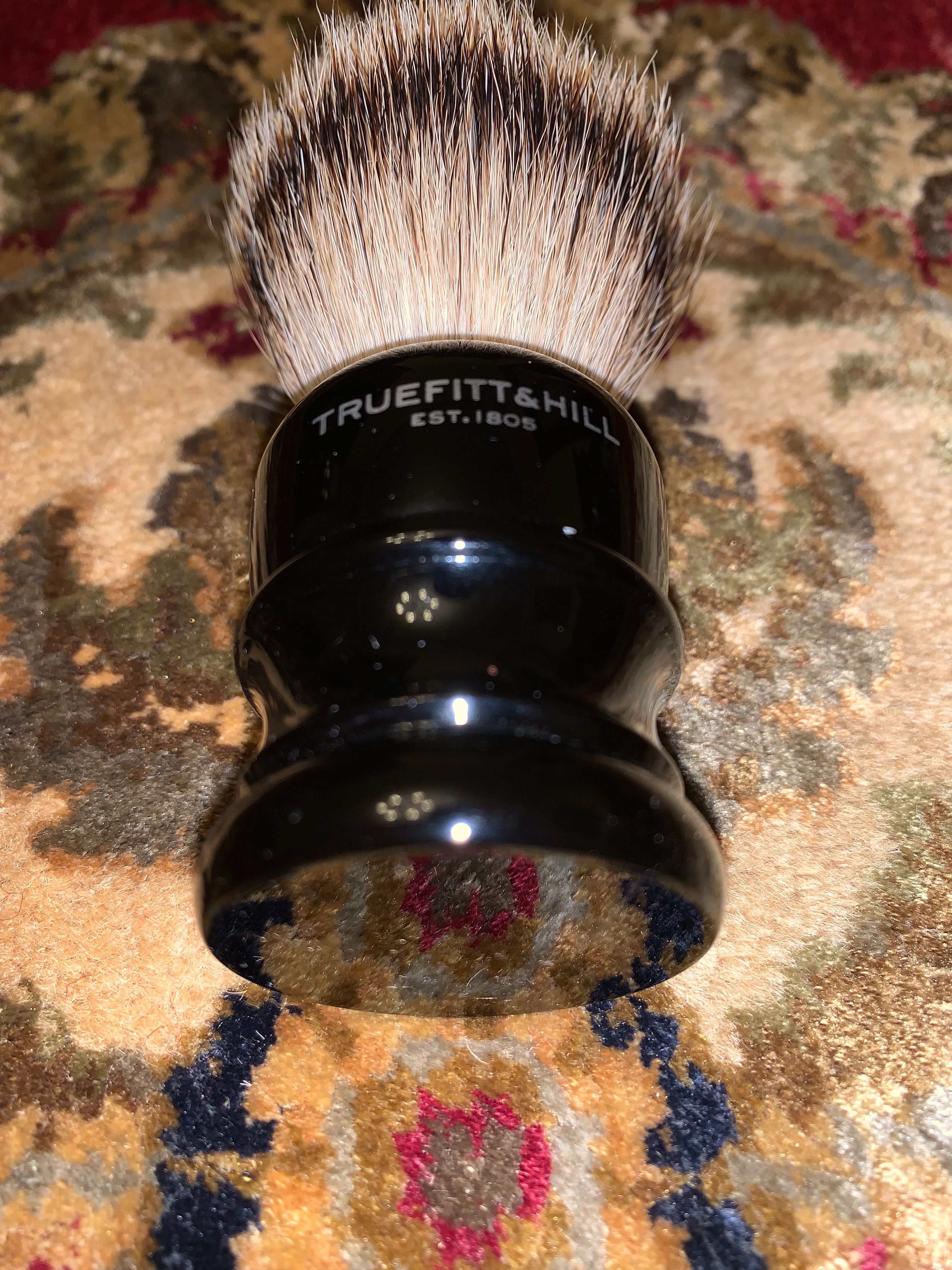 Помазок для бритья Truefitt & Hill Ebony Super Badger Brush