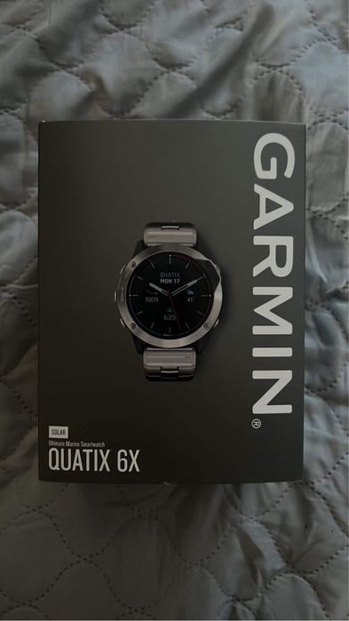 Zegarek sportowy Smartwatch Garmin Quatix 6x Titan Solar