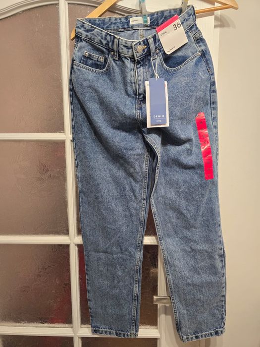 Nowe jeansy z metką