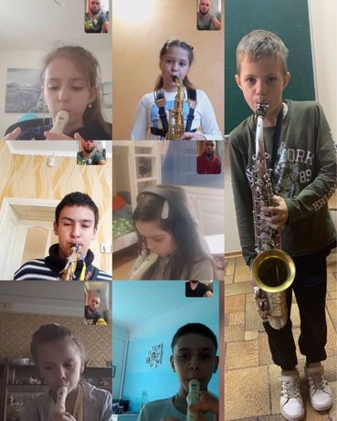 Уроки гри на саксофоні для дітей та дорослих