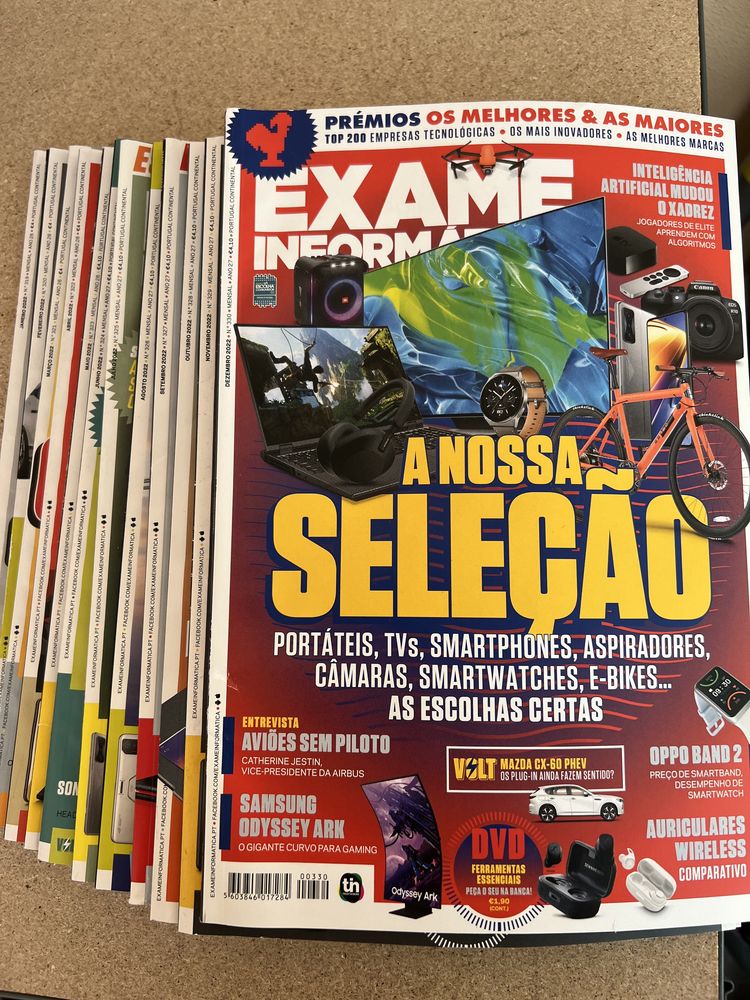 Revistas Exame Informática vários anos