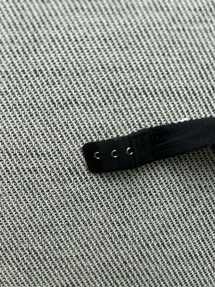 Biweier 75 A Czarny biustonosz stanik push up push-up