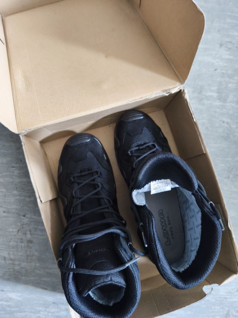Тактичні черевики Lowa Zephyr MK2 Gore-Tex® MID TF. Чорний