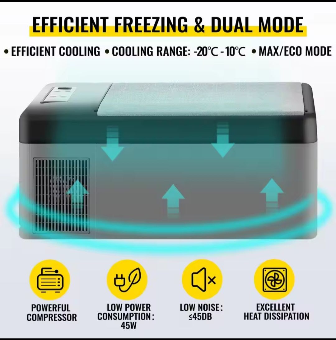 Arca / frigorífico portátil NOVA de compressor