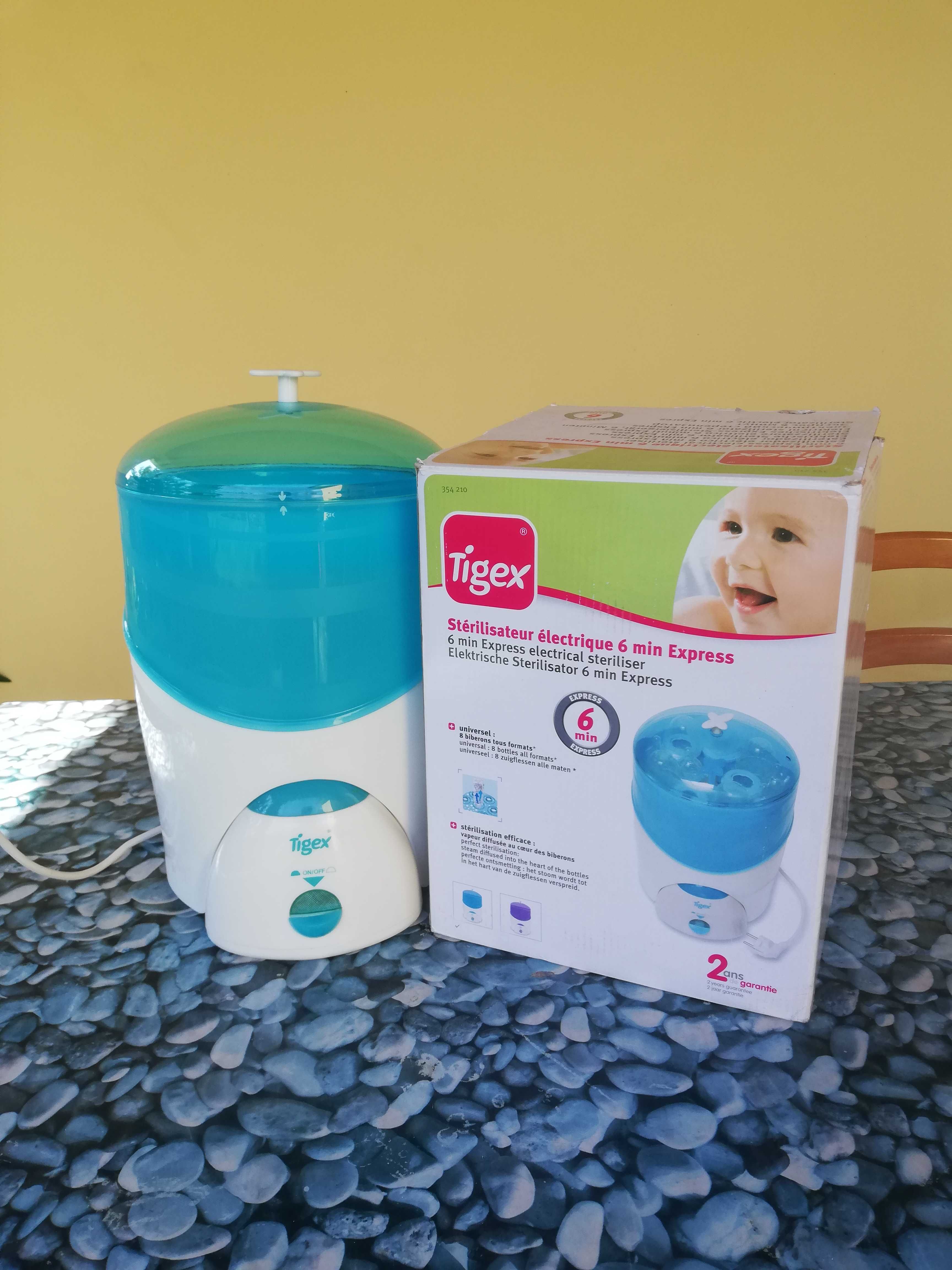 Esterilizador de biberões a vapor