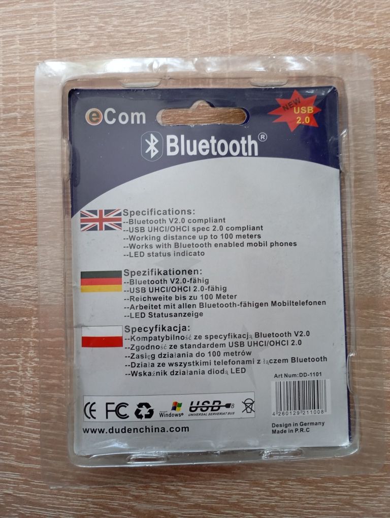 eCOM DD1101 ADAPTER BLUETOOTH do komunikacji z telefonem i innymi