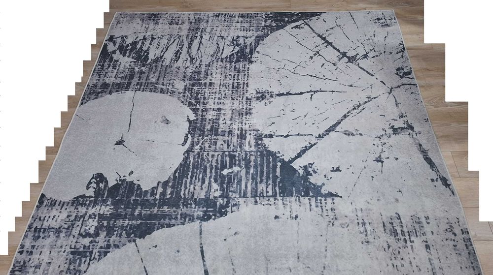 Dywan, szary melanż, 2x3m, 200x300cm