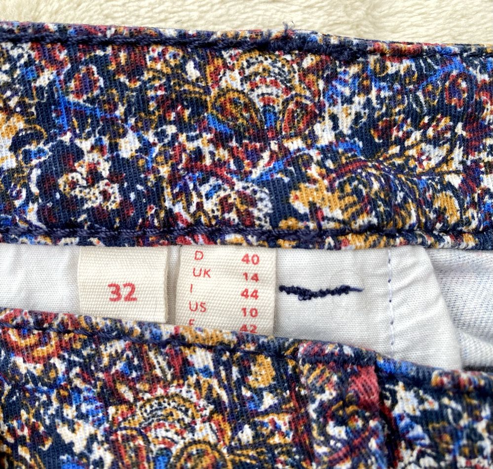 Spodnie ESPRIT 40/32 wzorzyste