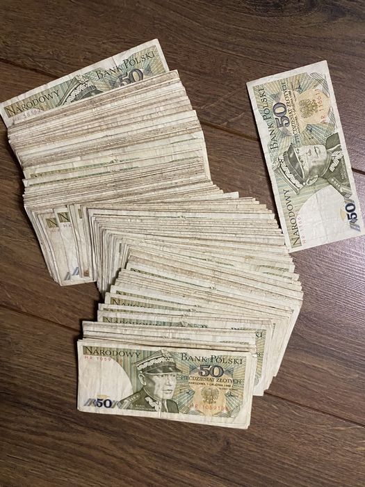 Banknoty Polski PRL 250 sztuk