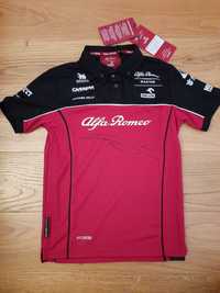 Koszulka Alfa Romeo Racing z podpisem Roberta Kubicy