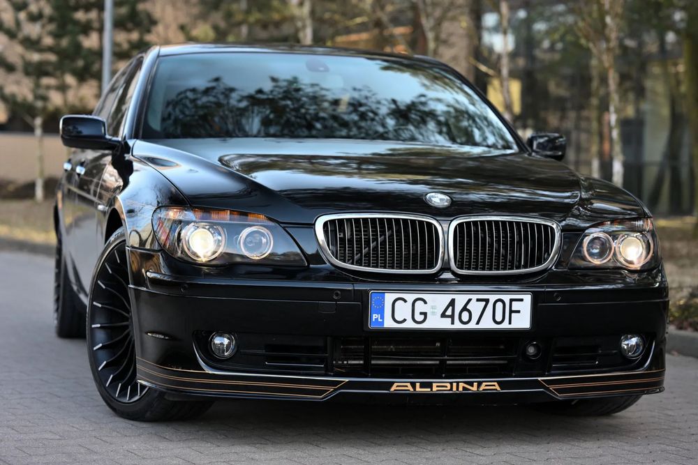 BMW-ALPINA B7 -= BMW B7 ALPINA 500km Gold Limited 2007r =- zamiana