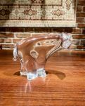Figurka niedźwiedzia polarnego - kryształ Murano