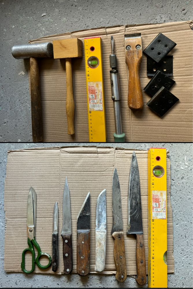 Ручной инструмент, ножи