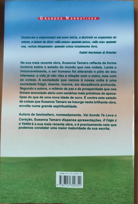 E Fogo e o Vento - Susanna Tamaro