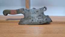 Stary tasak rzeźnicki / kuchenny – 29 x 10 cm, 986 g (148)