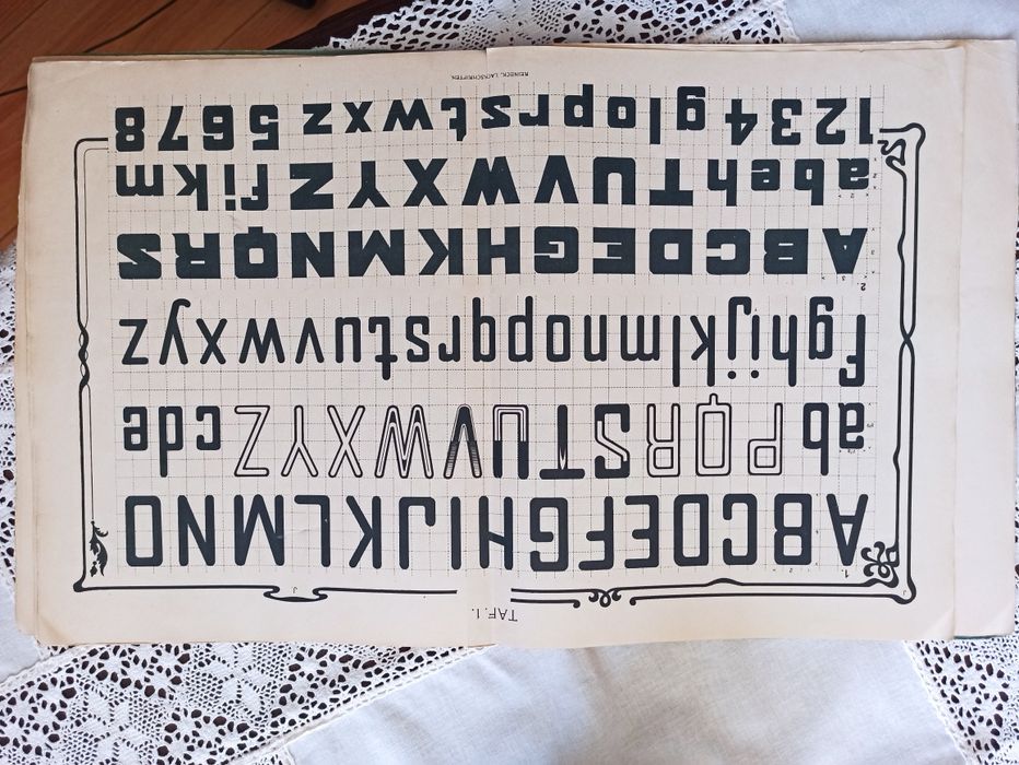 Moderne LACKSCHRIFTEN Theodor Reineck