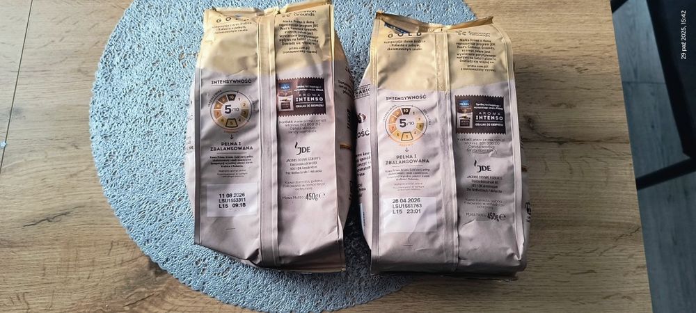 Kawa prima aroma Gold w ziarnie