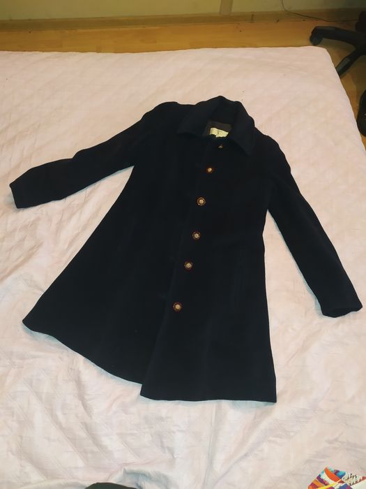 Пальто Valentino Синего цвета Made in Italy