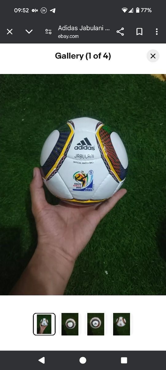 Сувенір міні м'яч футбольний Adidas Jabulani mini 2010 ПАР адідас