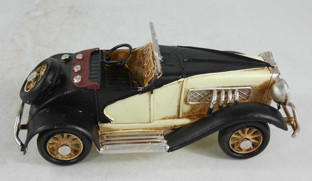 Metalowy zabytkowy model auto RETRO pojazd retro 16 cm