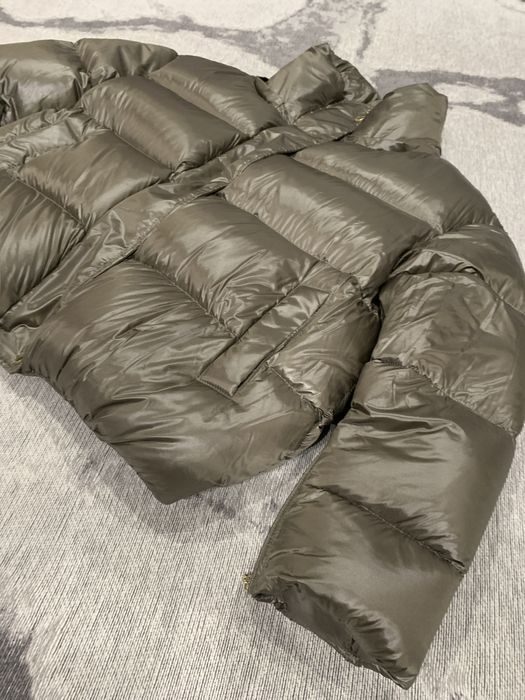 Kurtka puchowa Patrizia Pepe oliwkowy połysk rozm.44