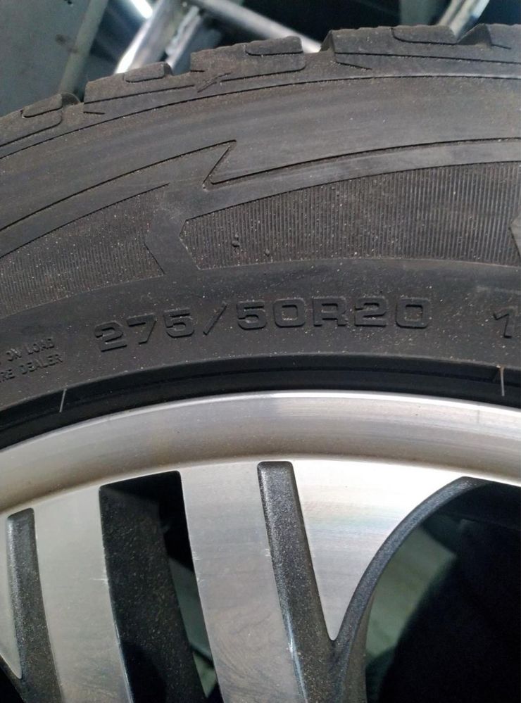 Диски оригінальні Brabus 275/50/r20 G клас Mersedes