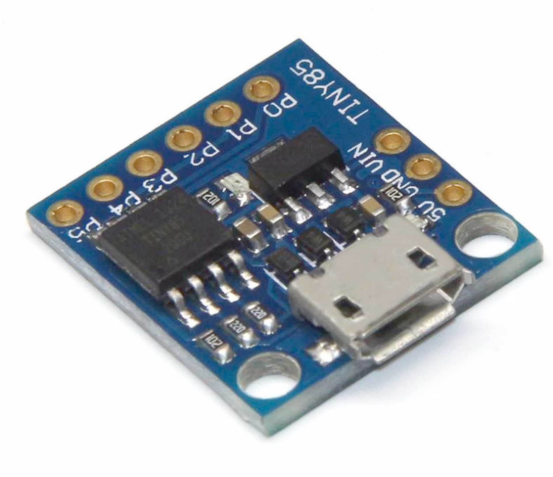 Плата розробника ATtiny85 microUSB Digispark (в упаковці)